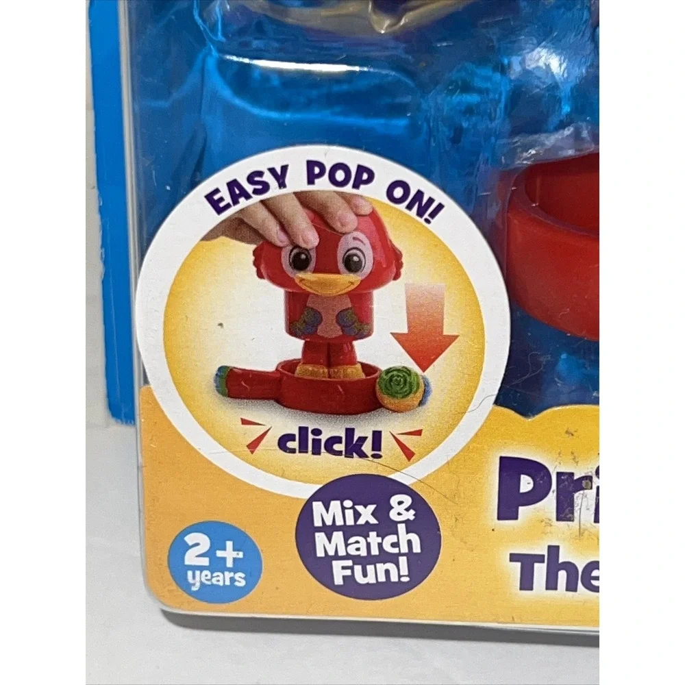 Pop on Pals Priscilla The Parrot Mix & Match Fun Toy Figure Spin Master New‎ A6
